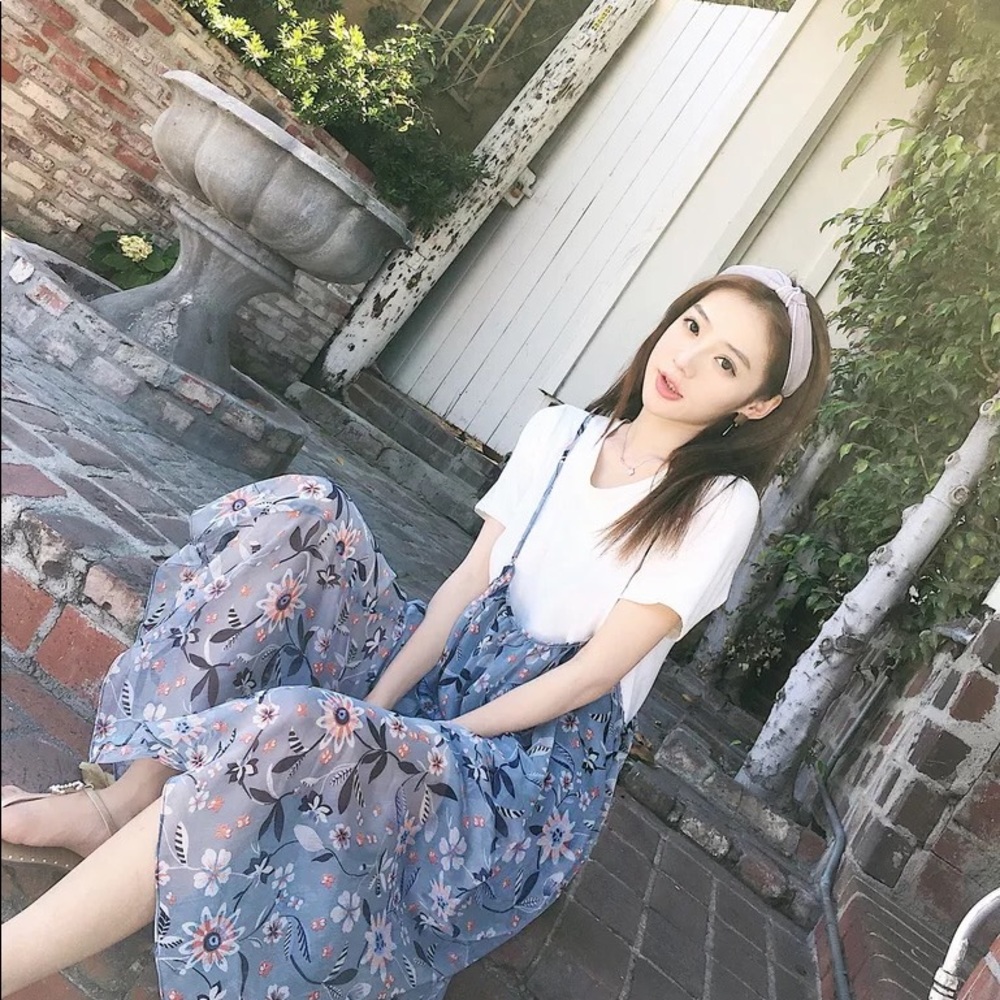 Sweet romantic strap dress